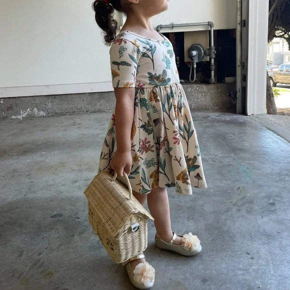 Floral ballerina dress - Picture 3 of 3